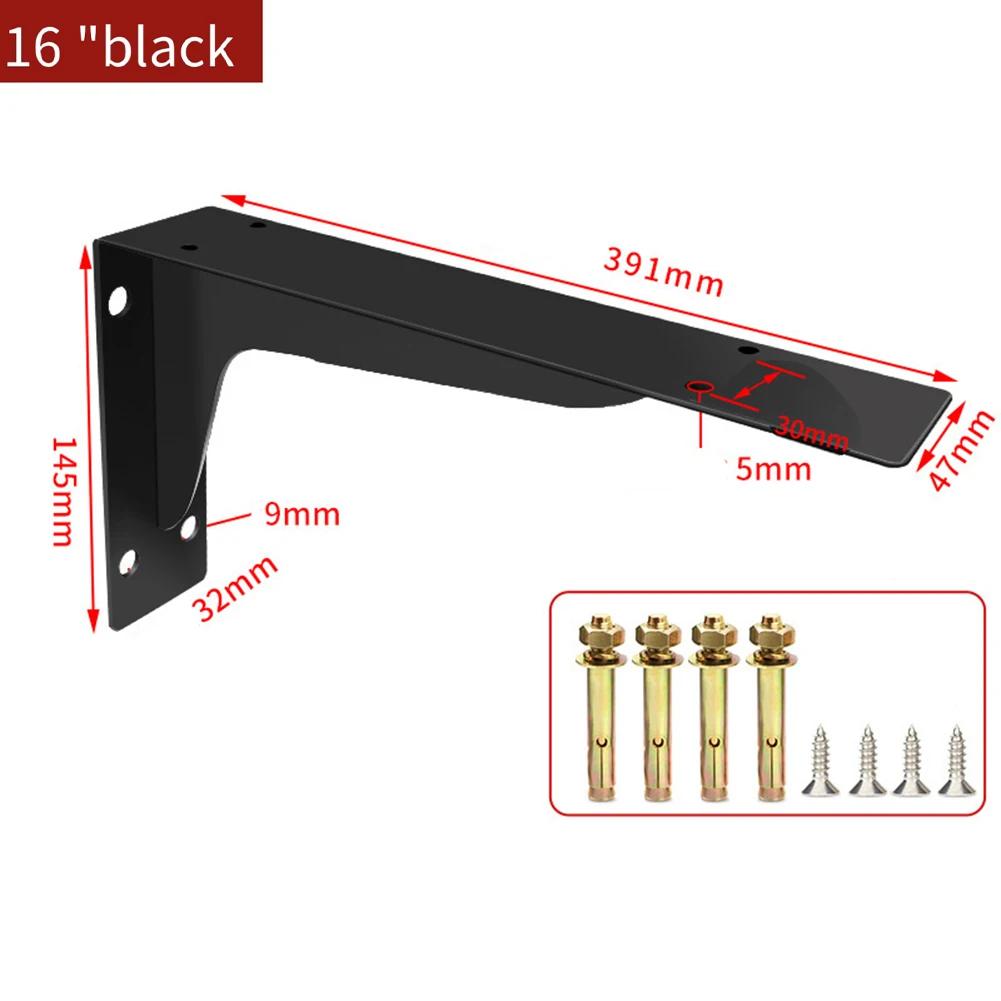 Triangelhyllkonsoler Kraftig Stativkonsol Väggstöd Stöd Hylla Avdelare Hyllställ L-formad Väggmonterad Hylla Beslag