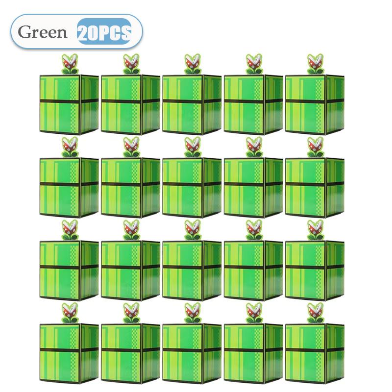 1-40 STÜCKE Fragezeichenblock Süßigkeiten Geschenkbox Geschenkbox Anime Süßigkeitenboxen Geburtstagsfeier Dekoration Kindergeschenk Verpackungsbeutel Gastgeschenktüte Box