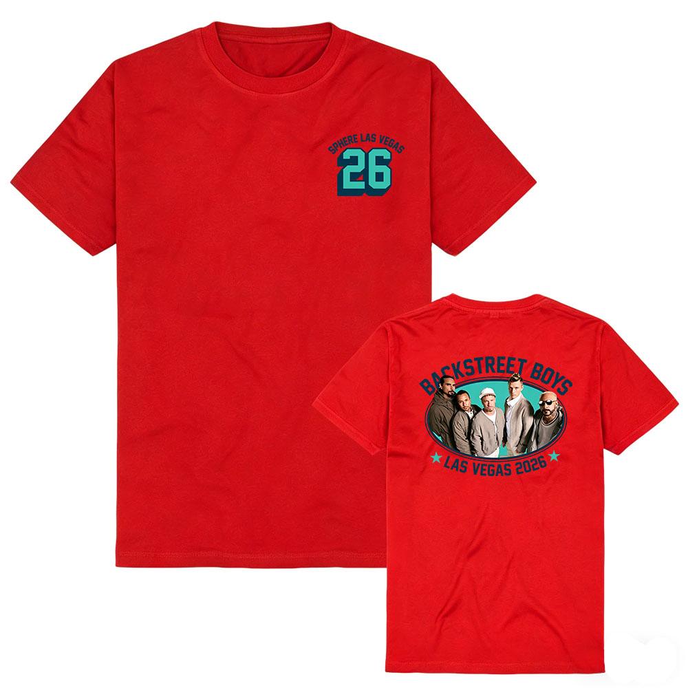 INTO THE MILLENNIUM Camisetas Banda Backstreet Boys Design Camiseta Manga Curta Algodão Macio Camisetas Femininas Casuais Unissex Streetwear