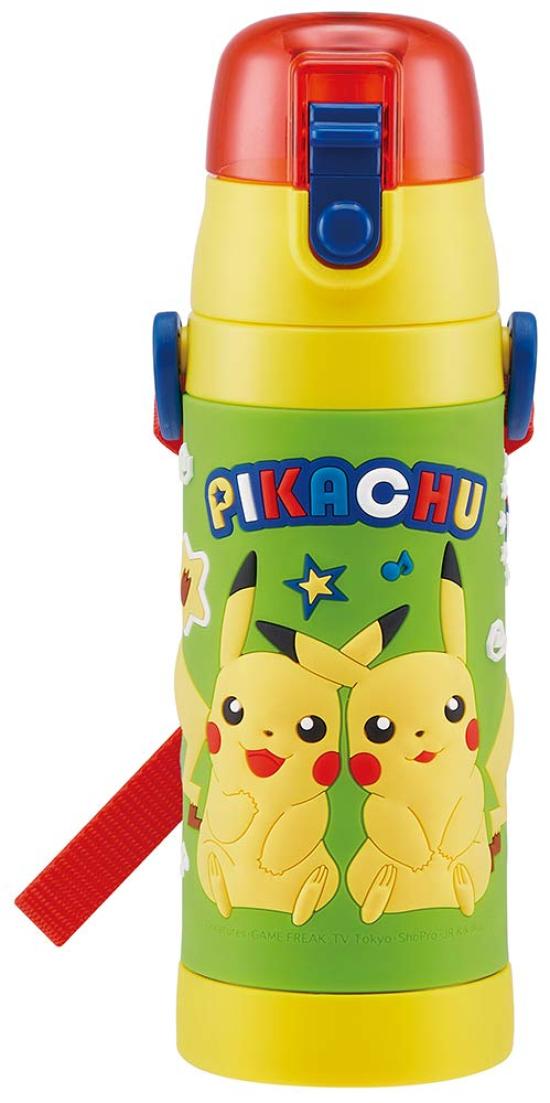 

Детская 3D бутылка для воды из нержавеющей стали Skater, 480 мл, дизайн Pokemon Pikachu, 21 (SDPV5-A)