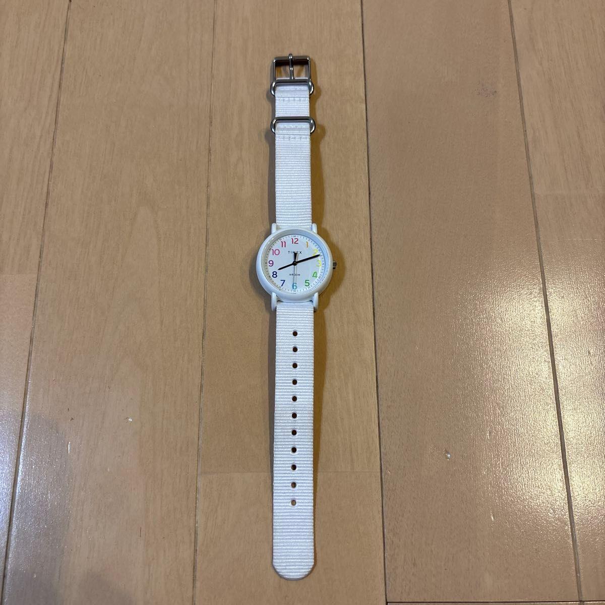 TIMEX Weekender Color Rush White