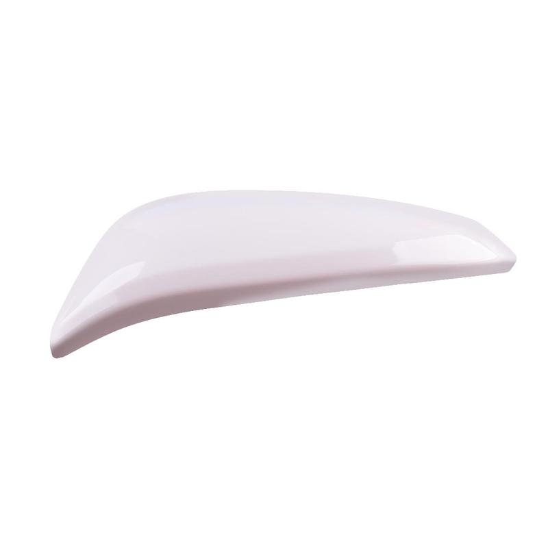 Left Side White Rearview Mirror Cover Cap Trim Fit for Toyota RAV4 2016-