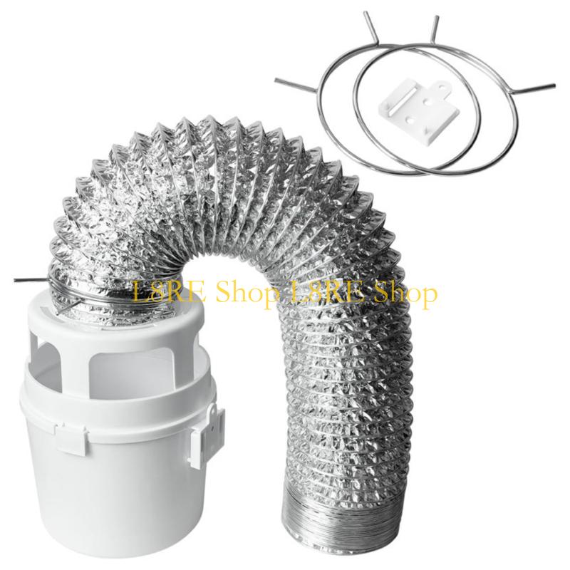 L8RE 3 in 1 Indoor Dryer Vent Set Lint Catcher Bucket Box Dryer Ventilation Replace