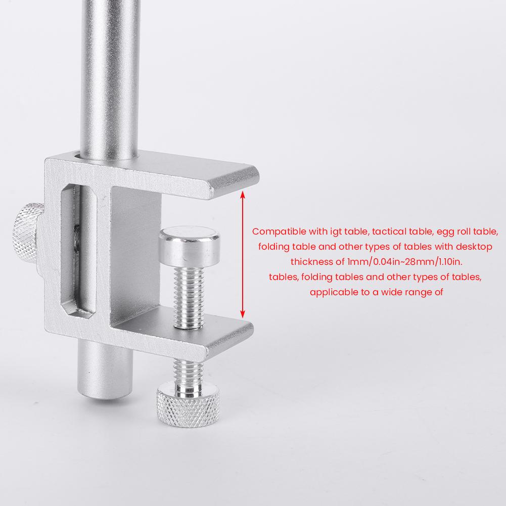 Detachable Lantern Stand Aluminum Alloy Outdoor Portable Light Hanger Portable Lamp Bracket for Picnic Hiking Fishing