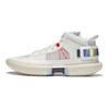 Li Ning Anti-Five 3 Ultra Non-Slip Wear-Resistant Mid-Top Basketball Shoes Men Sneakers Off-White ABFS011-2