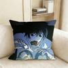 L-Lawliet D-Death Note Pillow Case Living Room Sofa Cushion Cover Suitable For Home Bedroom Room Decoration