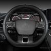 Microfiber Leather Car Steering-Wheels Cover 38cm 15" For Citroen C2 C3 C4L C5 C-Elysee C-Triomphe C1 C4 C3-XR Auto Accessories