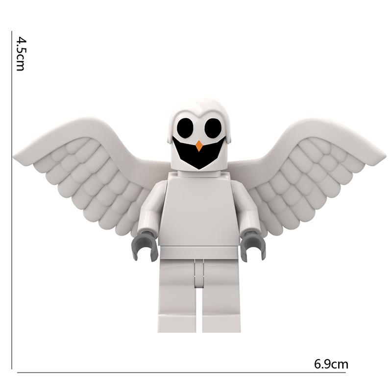 99 Nights In The Forest Deer Owl Goat Monster Handmade DIY Decor Building Set Model Assembled Blocks For Children Plastic New