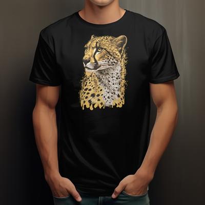 Cheetah Print T-Shirt, Animal Lover Gift, Safari Tee, Wildlife Shirt, Jungle