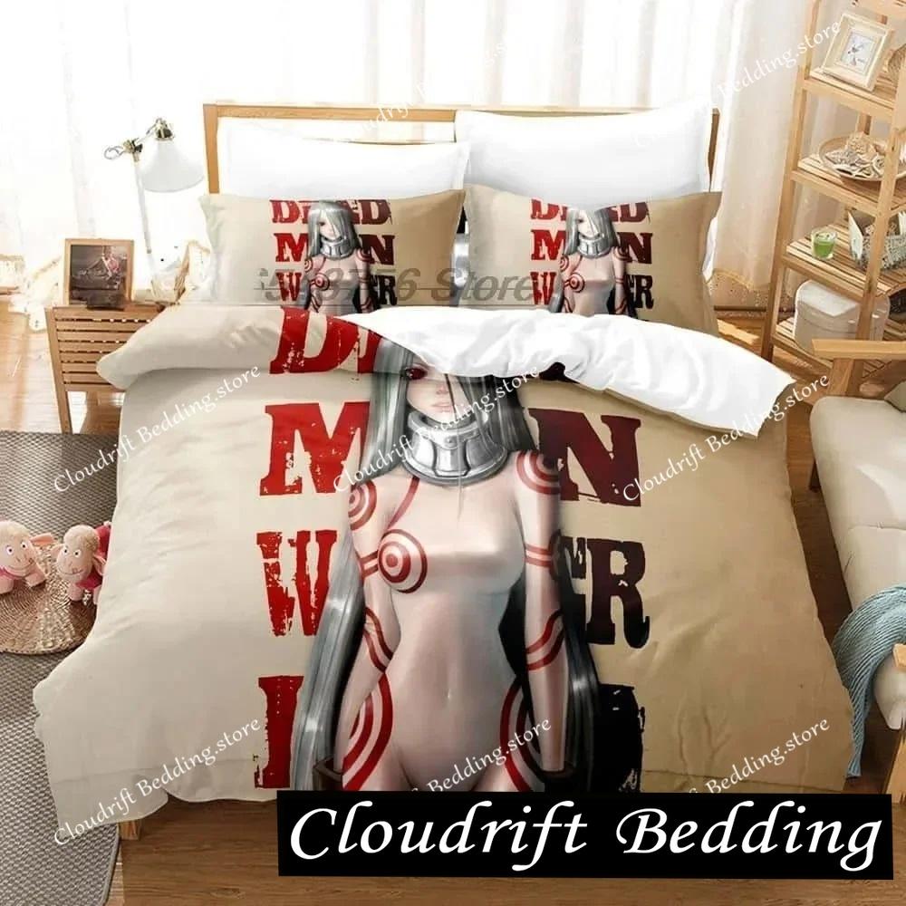 New 3D Printed Anime Deadman Wonderland Bedding Set Single Twin Full Queen King Size Bed Set Adult Kid Bedroom Duvet Cover Sets
