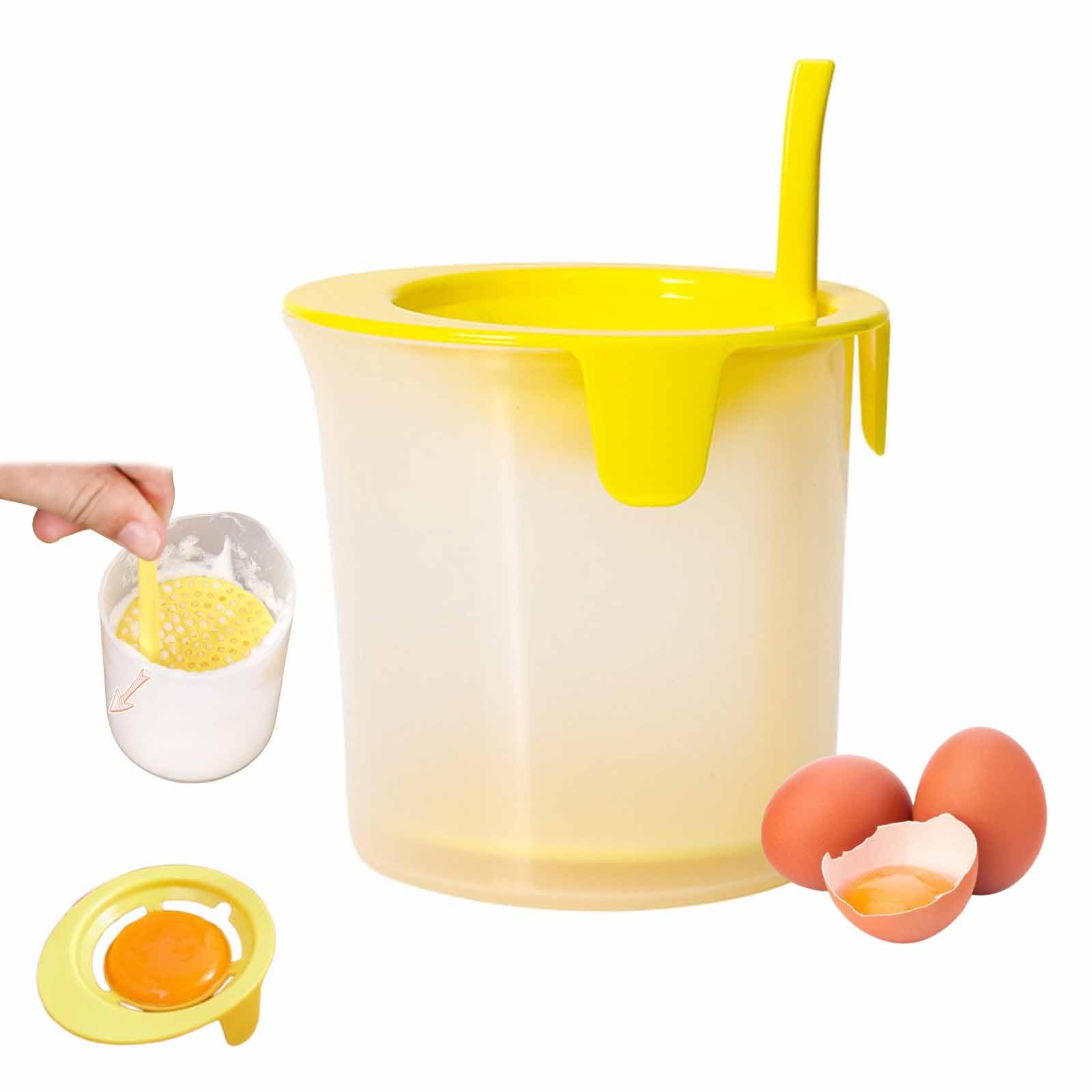 

Multifunctional Egg Manual Egg White Egg Egg Yolk Easy Baking Gadget for Multifunctional Separator, Beater, Separator, Separator, Home, Shop, Kitchen,