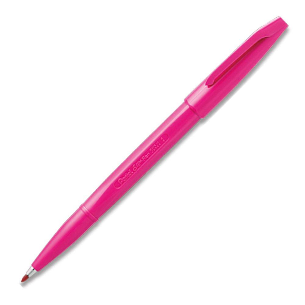 

Pentel Sign Pen Set of 10 Water-Based S520-PD Pink,