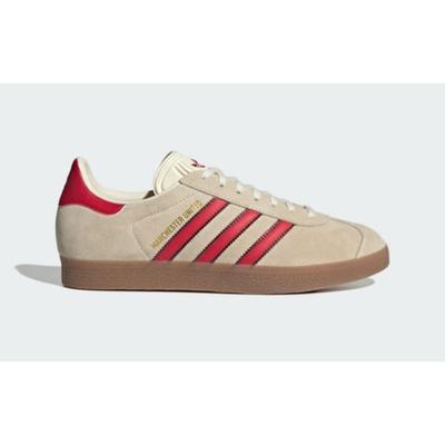 Manchester United × Originals Gazelle Terrace Cream JS3040 Men's Size
