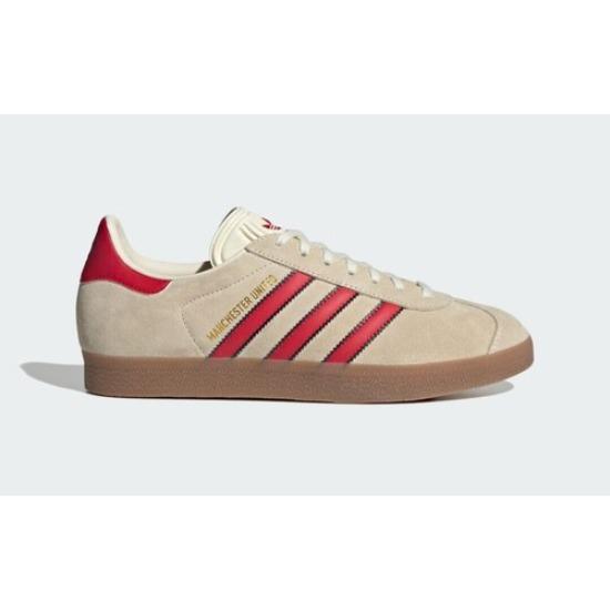 

Манчестер Юнайтед × adidas Originals Gazelle Terrace Cream JS3040 Мужской размер EU 36 слоновая кость