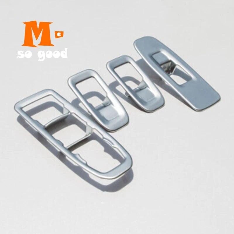 Pro Cadillac XT5 2016 17 18 19 Dveře auta Zvedací sklo okna Ovládací panel Spínač Kryt Obložení Samolepka Příslušenství ABS Chrome