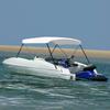 2 Bow Bimini Top White 150x120x110 cm