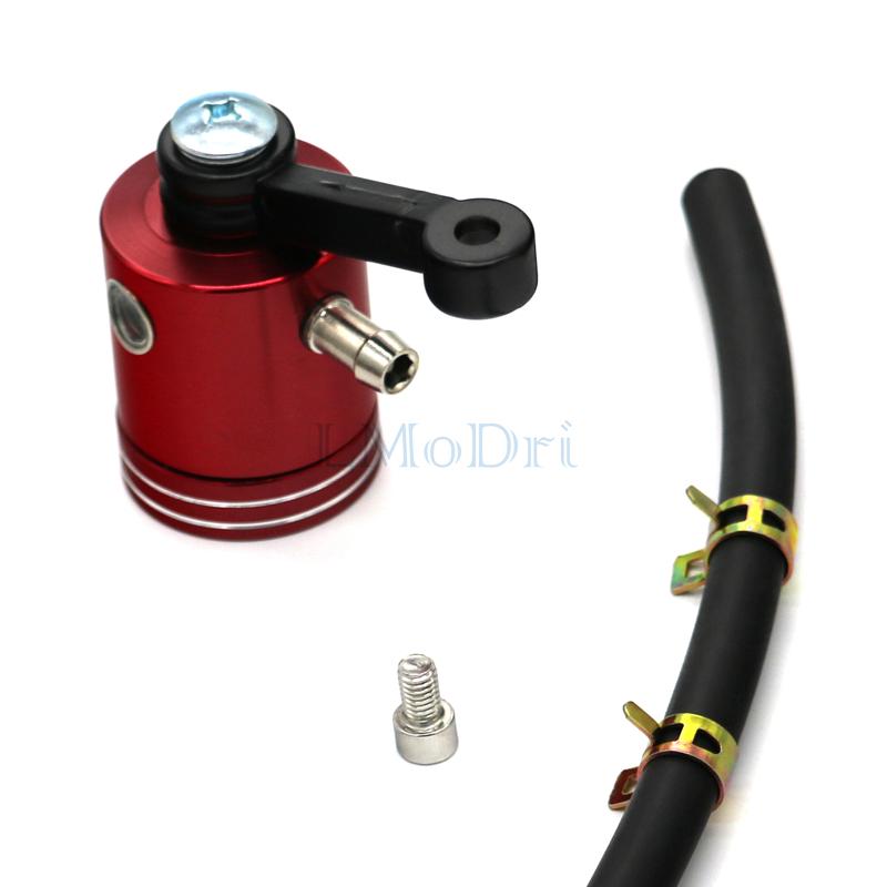 LMoDri Motorcycle Brake Reservoir Clutch Tank Cylinder Master Oil