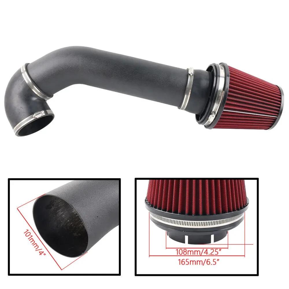 4-inch Stable Cold Air Intake Pipe Filter Kit, Suitable for LSX, LS1, LS2, LQ4, LQ9, Chevrolet GTO and Chevrolet Monte Carlo.