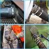 5pcs Stainless Steel 201 Hose Clamp 59~165mm Retractable Hose Clamp Fastener Worm Gear Hose Clamp Garden Water Connection