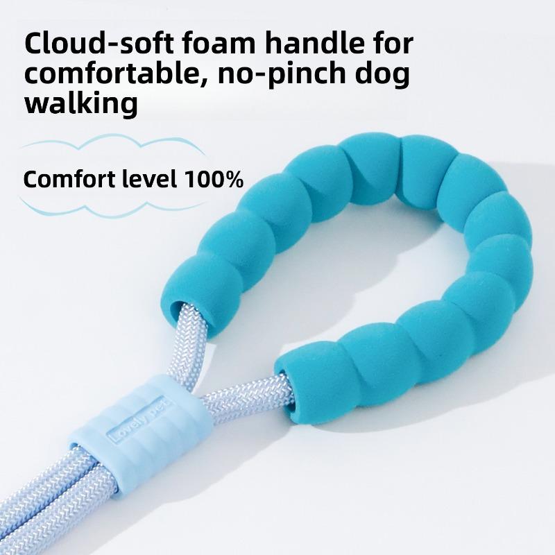 Double-headed Dog Leash, Non-constricting Pet Leash, Explosion-proof and Impact-resistant Dog Leash