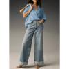 Women's, Summer New Style, Short Sleeved, Lapel, Casual, Loose Fit, Top, Solid Color Shirt
