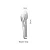 Stainless Steel Food Tongs for BBQ, Steak, Grilled Meat & Vegetables