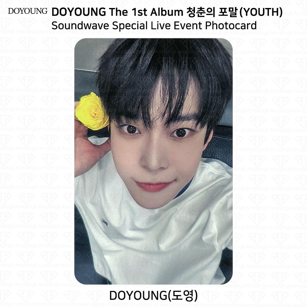 NCT127 DOYOUNG The 1st Album YOUTH POB Event Official Photocard Postcard
