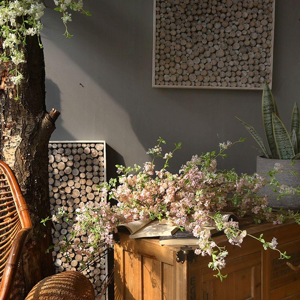 Amerikanischer Pastorale Stil Blumenstrauß Girlande Schnee Weide Heimdekoration Kunstpflanze Künstliche Blume