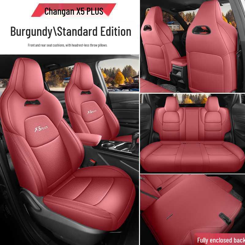 Celoroční potahy a polštářky na autosedačky s plným krytím pro Changan X5 Plus 2026