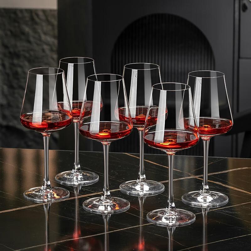 Garnas Luxury Crystal Red Wine Glass Set