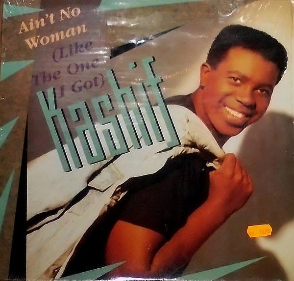 

12-дюймовая пластинка KASHIF - Ain t No Woman (Как тот, что я получил) ADI9927 Arista 1990 US Соул/Фанк Б/У