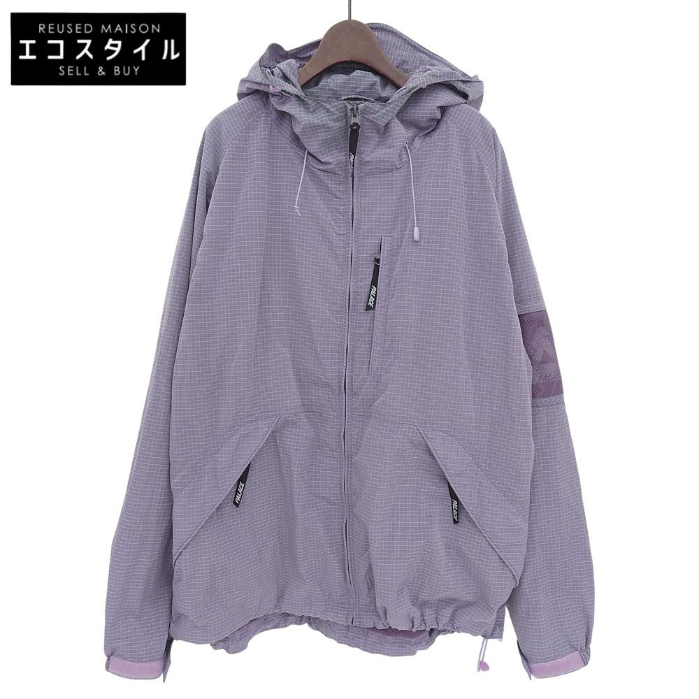 PALACE  CRIPSTOP GRID JACKET Men's Purple L Jacket L purpleUsed