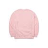 MLB Basic Logo Series New York Yankees Logo Fleece Thick Round Neck Pullover Sweatshirt Unisex sweatshirt Pink 3AMTF5116-50PKL