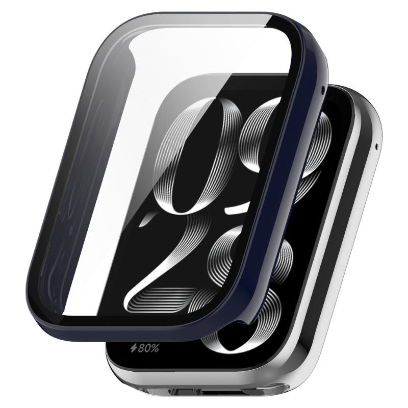 Watch Protector Case with Film for Smart Band 8 Pro Wristwatch Full Coverage Anti-scratch Cover Housing Screen Protector
