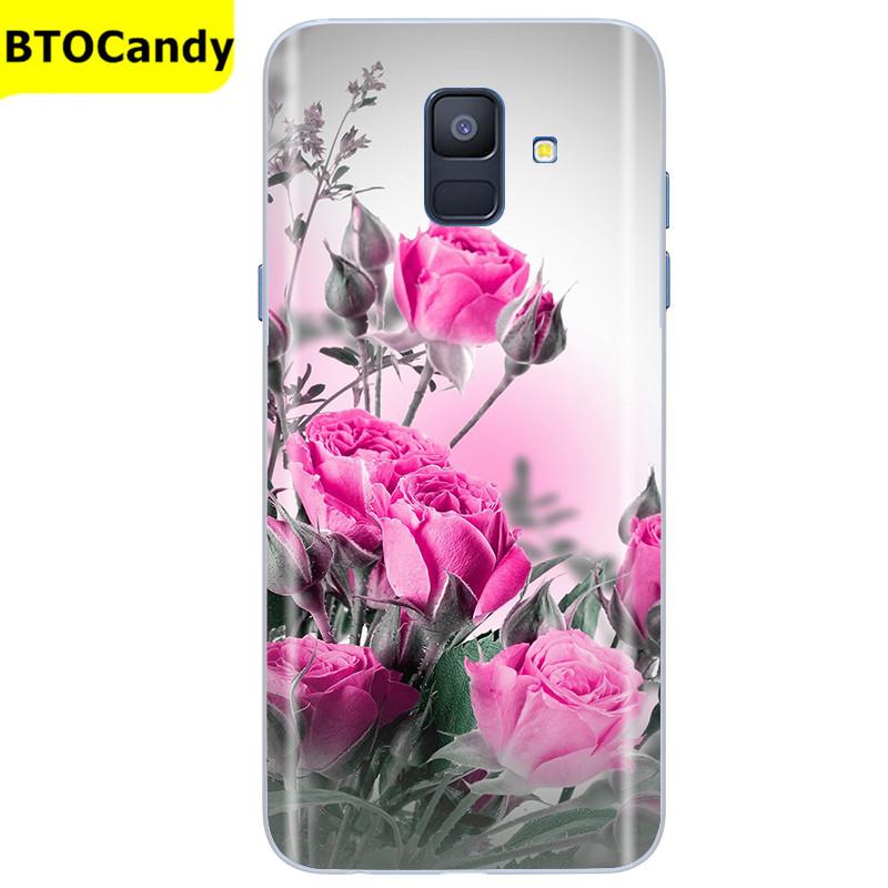 For Samsung Galaxy A6 2018 Silicone Case SIM SM A600 A600F Phone Case For Samsung A6 plus 2018 A605 A605F A6+ A 6 Tpu Case Coque