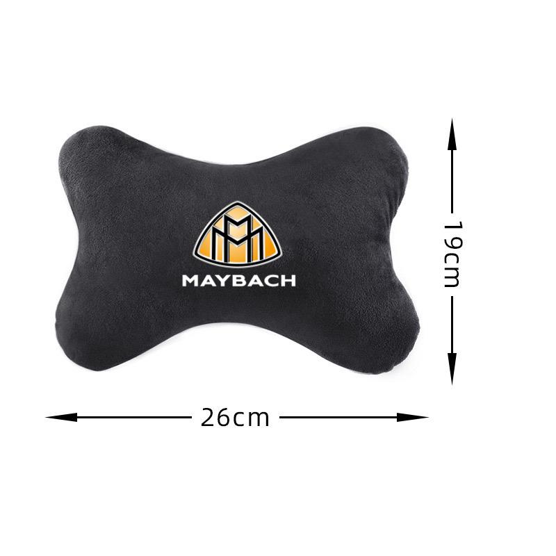 Car Neck Pillows Head Pain Relief Filled Fiber Car Pillow For Mercedes-Benz Maybach E-Class C-Class S-Class S450 S560 S600 S680