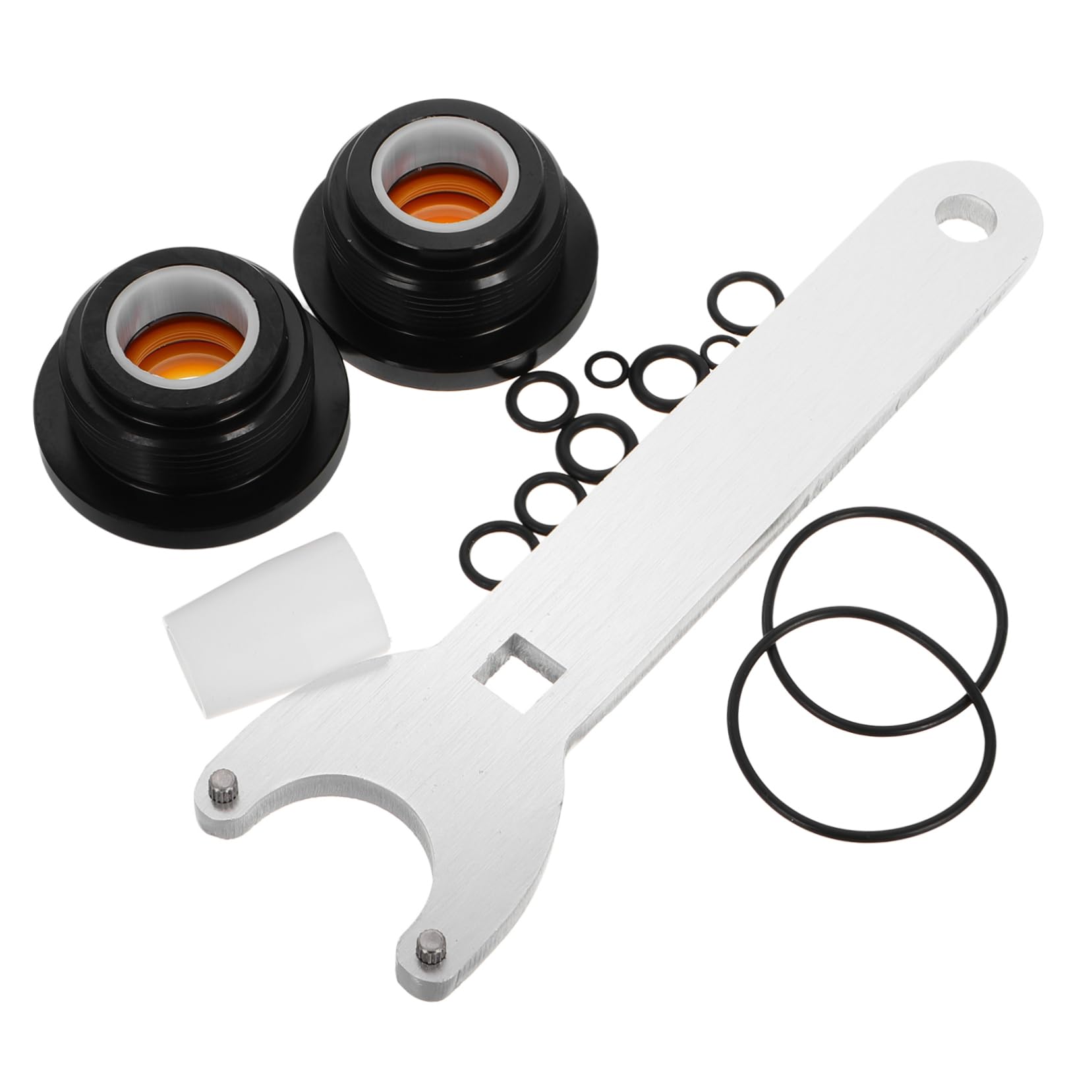 

PENIKOKO 1 Set Hydraulic Cylinder Seal Cover High Performance Seal Kit Marine Hydraulic Steering Fluid 16.80X4.80X1.20CM