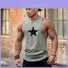 Klassisches Herren Bodybuilding Stringer Tanktop Fitnessstudio Workout T-Shirt Weste Ärmellos Muskelshirt Für Alle Jahreszeiten