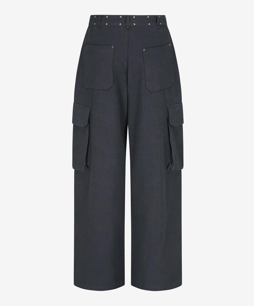 Limekeu Pocket Wide Pants Charcoal