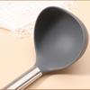 Silicone Kitchen Utensils Stainless Steel Handle Non Stick Pot Kitchenware Cooking Tool Heat-resistant Soup Spoons