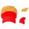 Hair Hat for Men Novelty Creative Funny Decoration Baseball Hat for Women Adults