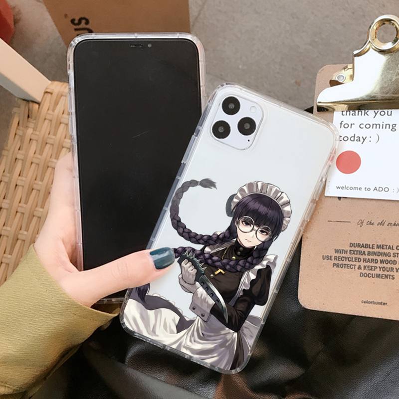 Black Lagoon Phone Case for iPhone 11 12 13 mini pro XS MAX 8 7 6 6S Plus X 5S SE 2020 XR clear case