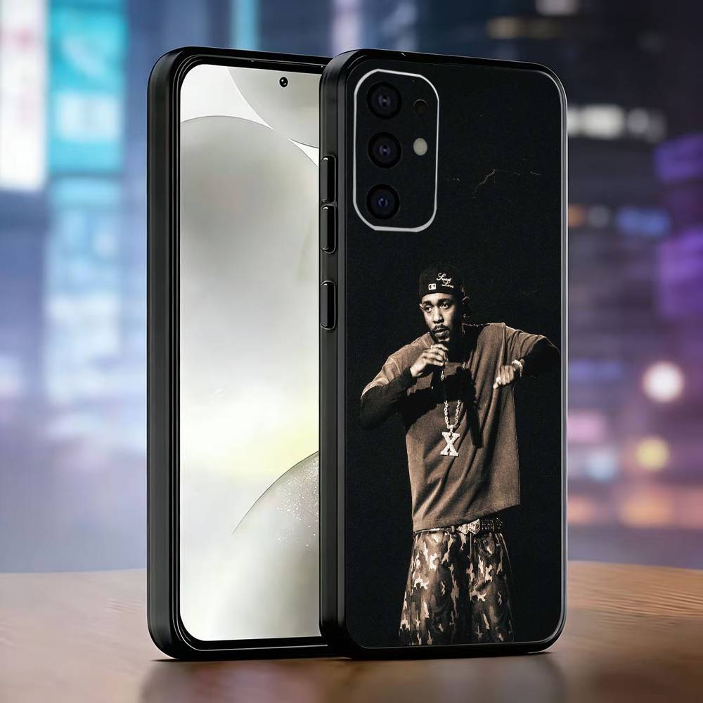 Rapper K-Kendrick Lamar Phone Case For Samsung S25,S24,S21,S22,S23,S30,Ultra,S20,Plus,Fe,Lite,Note,10,Black Cover