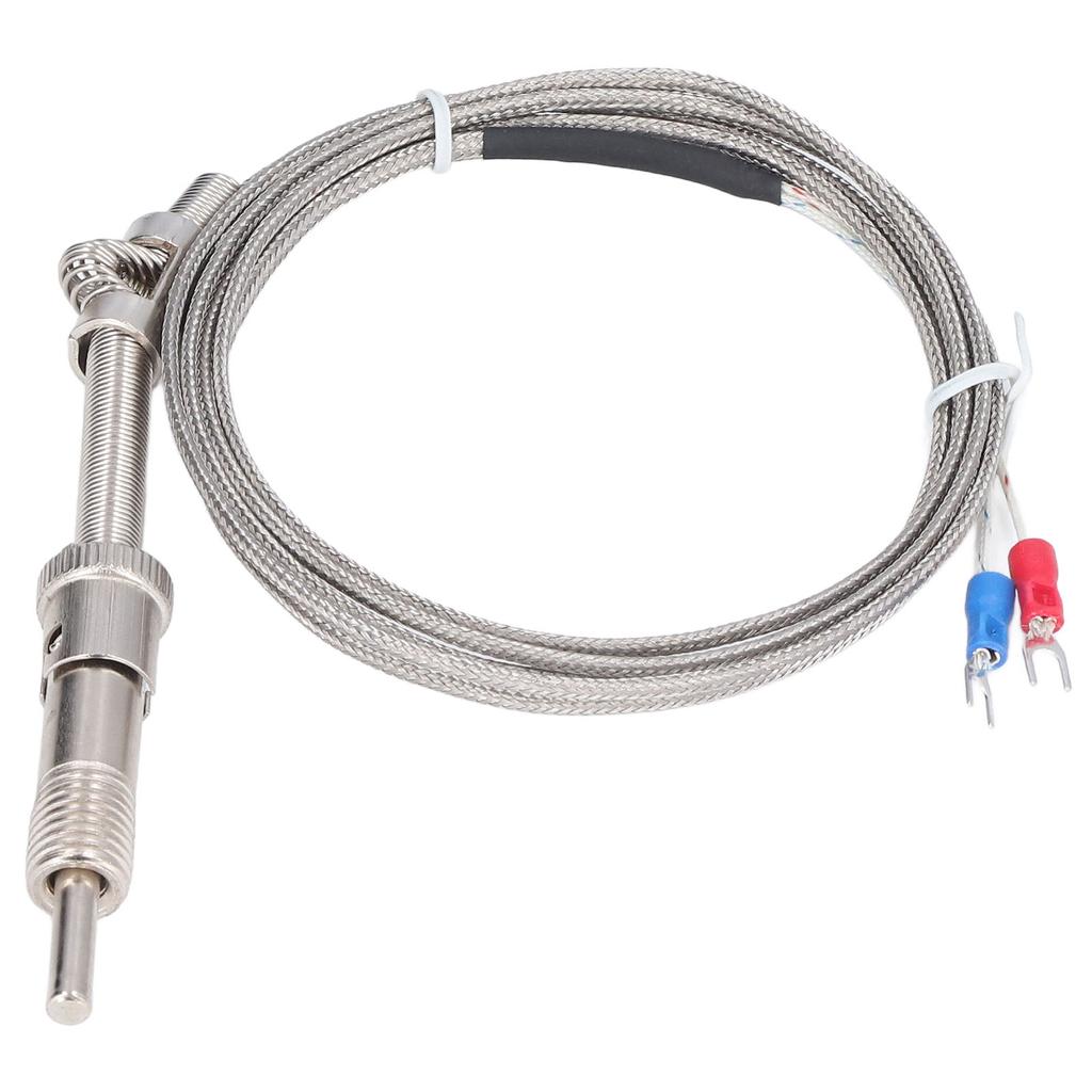 K Type Screw Probe Temperature Sensor Straight Handle Thermocouple Transducer 0?800 Celsius  WRNT