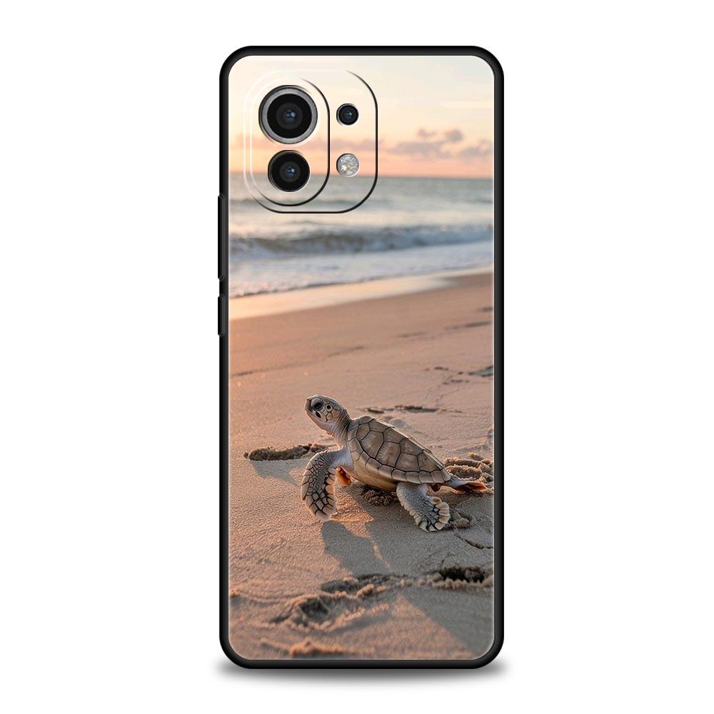 Phone Case For Xiaomi Mi 15 14 13 12 11 Lite 14T 13T 12T 11T Pro Poco X7 X6 X5 X3 Pro F6 F5 F4 Cover Seaside Scenery Wave Beach