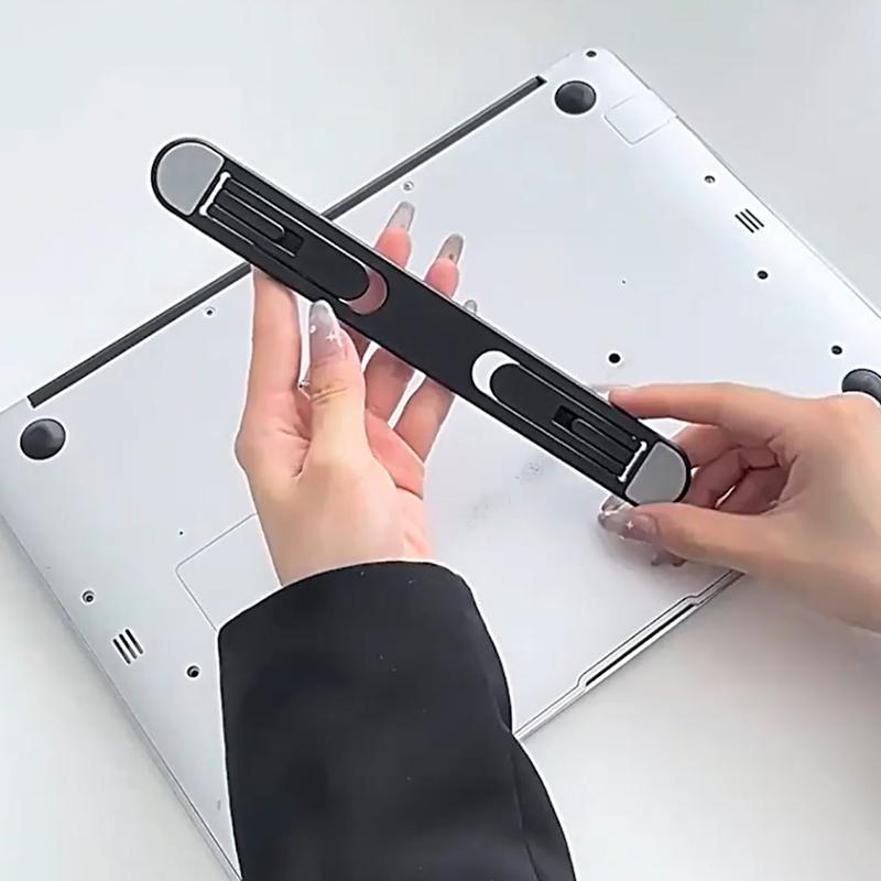 1/2 Stück Universeller Laptop-Ständer für Notebook-Kühlung, Ständer-Pad, Unsichtbare Laptop-Halterung, Zubehör