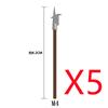 MOC Medieval Building Blocks Character Parts Model Toy Castle Knight Soldier Sword Bow Armor Shield Spear Piercing Parts Bricks