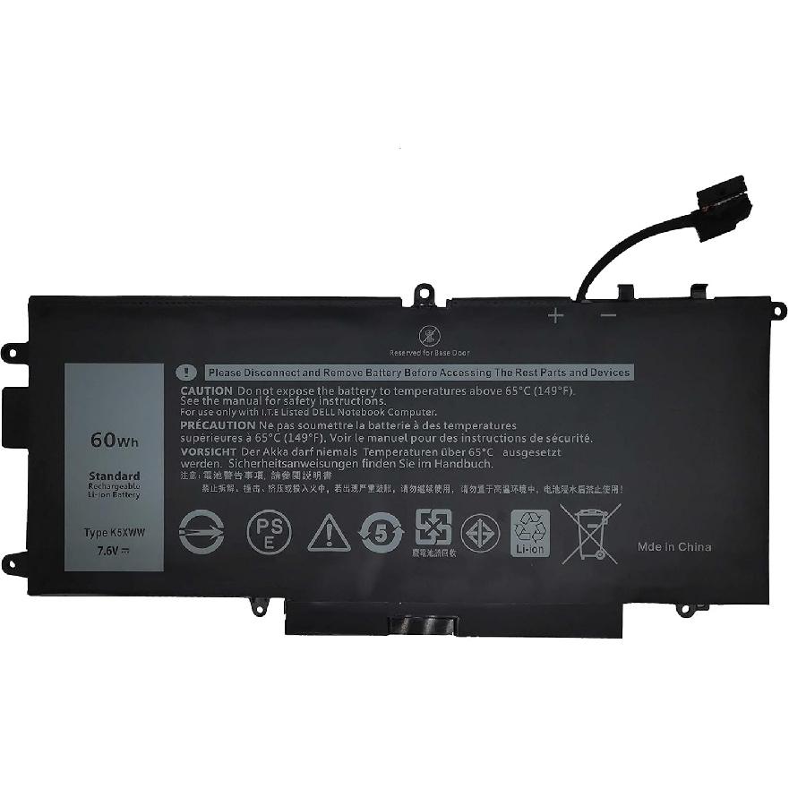 Fully. K5XWW Replacement Battery Compatible with Dell Latitude 7389 P29S001 Latitude 7390 P29S002 Latitude 12 5000 5289 P29S001 2-in-1 L3180 E5289