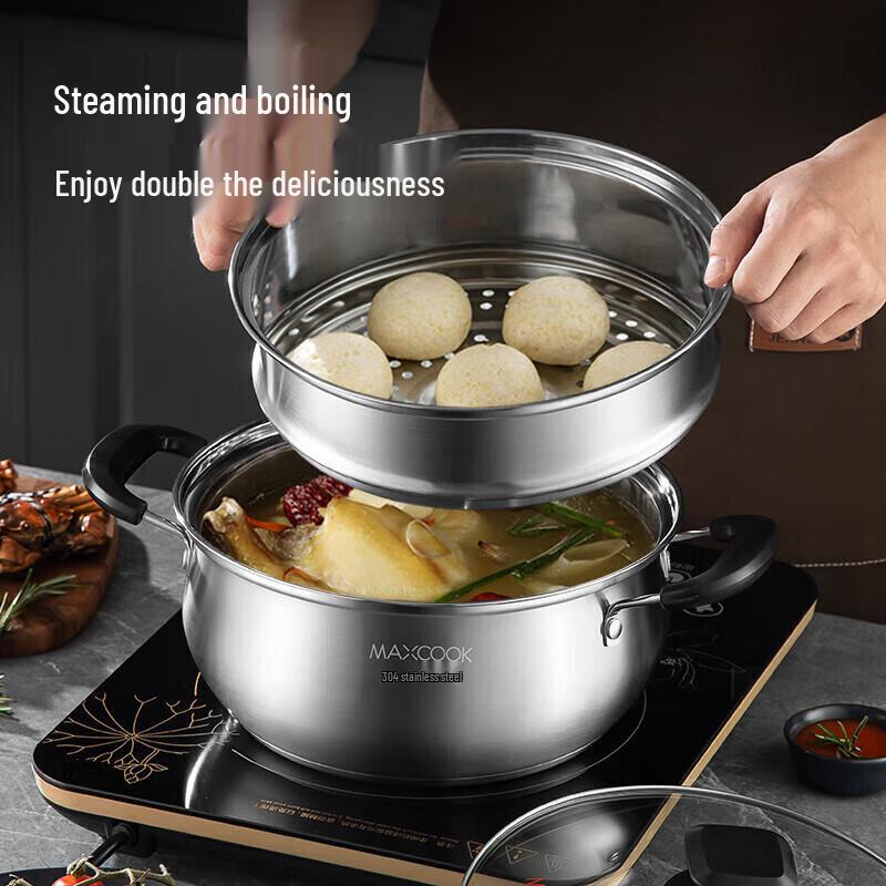 Mei Chu 304 Stainless Steel Multi-use Pot