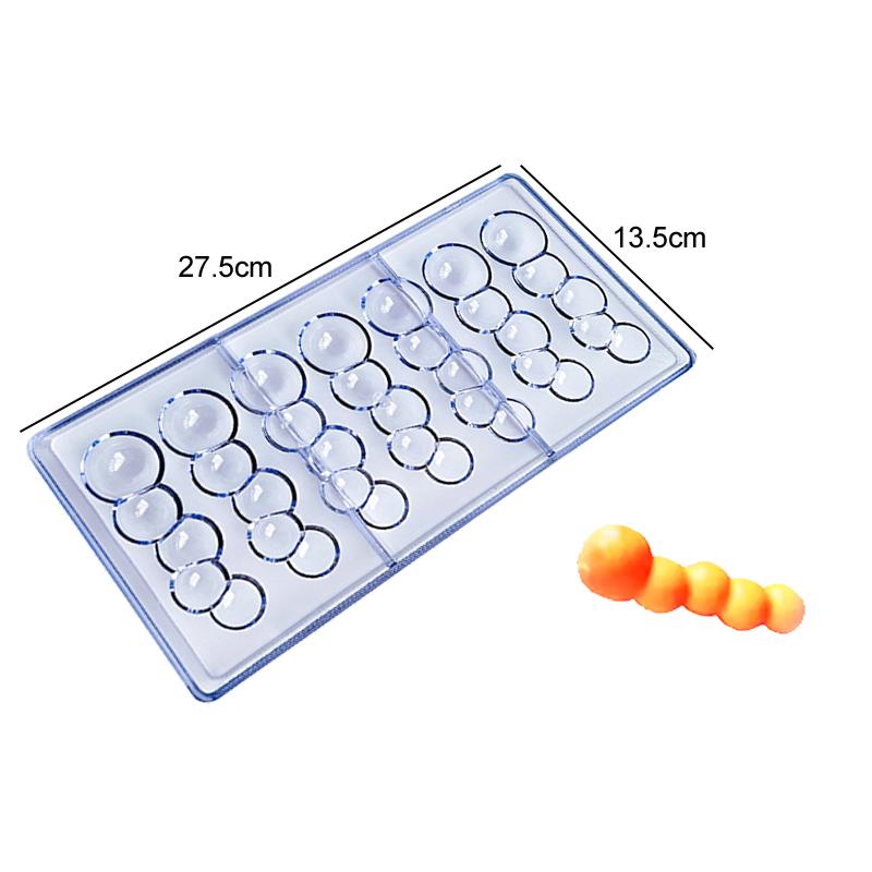 Chocolate Mold Plastic Creative Household Kitchen Baking Tools Food Grade Candy Baking Mold Various Styles DIY Baking Mold TMZ